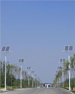 海南省东方市太阳能路灯工程纪实